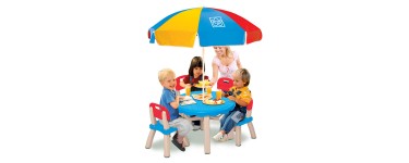 King Jouet: Table avec chaises et parasol en solde à 44,99€ au lieu de 89,99€