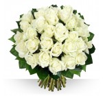 BeBloom: [Soldes] Bouquet de 40 roses Platine à seulement 26,50€