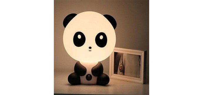 Miniinthebox: Eclairage de nuit Panda pour bébé au prix de 6,63€ au lieu de 14,74€