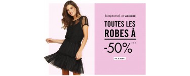 NAF NAF: Toutes les robes et jupes à -50% 