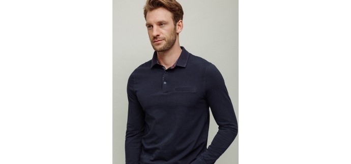 Brice: Polo Homme Manches Longues à 17,98€  au lieu de 35,95€ 