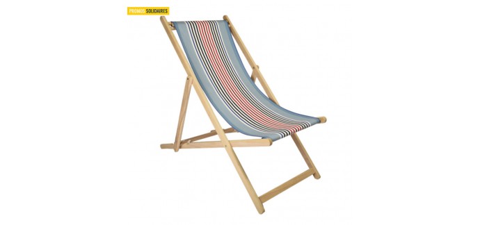 Camif: 20% de remise pour la Chaise longue / chilienne Hinx d’ARTIGA