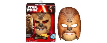 Auchan: Masque électronique Chewbacca Star Wars Episode VII à 24,99€ au lieu de 49,99€