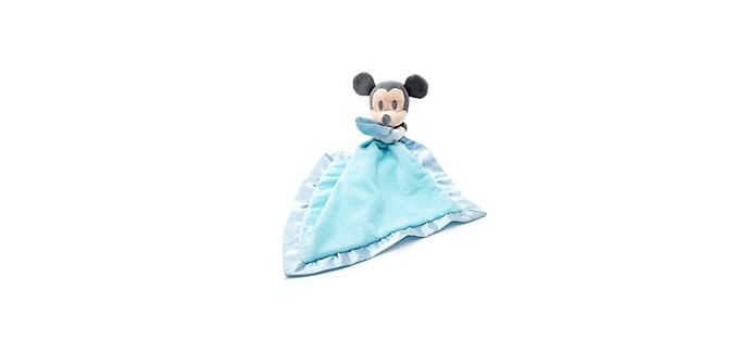 Disney Store: Doudou peluche Mickey à 7,50€ au lieu de 15€