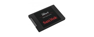 Materiel.net: SSD Sandisk Ultra II - 480 Go à 135,92€ au lieu de 169,90€