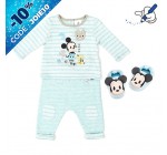 Disney Store: Ensemble pyjama et chaussons Mickey Mouse pour bébé à 14€ au lieu de 28€