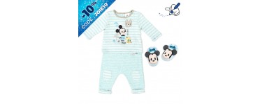 Disney Store: Ensemble pyjama et chaussons Mickey Mouse pour bébé à 14€ au lieu de 28€