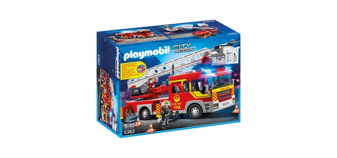 Maginéa: Camion de pompier playmobile à 23,12€