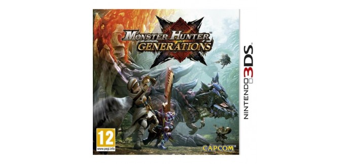 Cdiscount: Jeu DS3 Monster Hunter Generations à 17,99€ 