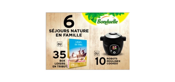 Intermarché: 25 robots Moulinex Cookeo, 6 séjours Nature et 35 Dakotabox à gagner