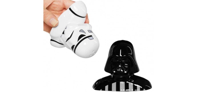 Manatori: [Soldes] Salière et Poivrière Star Wars Vador et Trooper à 13,99€ au lieu de 19,99€