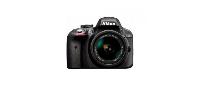 Auchan: Appareil photo reflex NIKON D3300+ AF-P DX 18-55 à 343,20€ au lieu de 429€