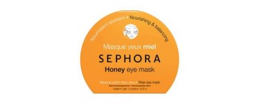 Sephora: Masque yeux au miel Sephora Collection en soldes à 1€ au lieu de 3,95€