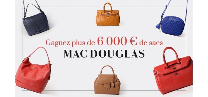 Parents: 20 sacs Mac Douglas à remporter