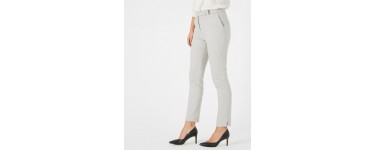 Maison 123: Pantalon de tailleur gris à boucle Pauline à 39.50€ au lieu de 79€