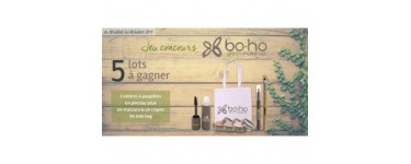 DocMorris: 5 lots de la marque Boho Green Make-up d'une valeur de 50€ à gagner