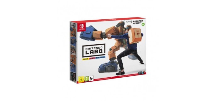 Cdiscount: Nintendo Labo Multi-kit à 74,99€ au lieu de 999,99€
