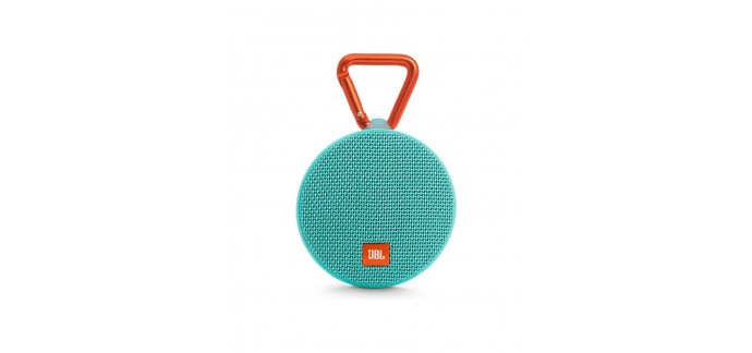 JBL: Enceinte Bluetooth ultra-portable JBL Clip 2 en soldes  à 39,99€ au lieu de 59,99€ 