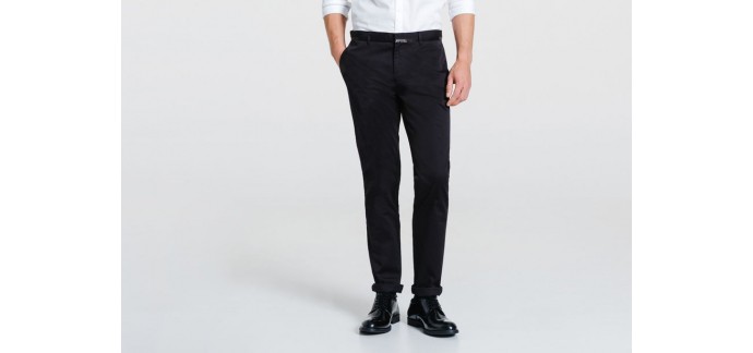 Jules: Pantalon Chino slim en solde à 25€ au lieu de 49,99€