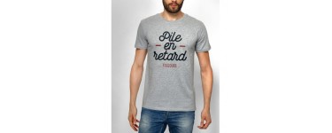 Monsieur T-SHIRT: [Soldes] T-shirt Pile en Retard à 17,50€ au lieu de 25€