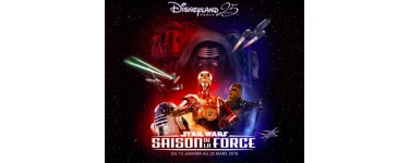 Disneyland Paris: 1 séjour à Disneyland Paris pendant La Saison de la Force Star Wars à gagner