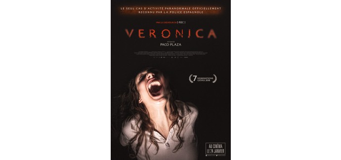 Jeuxvideo.com:  Des places pour le film Véronica à gagner