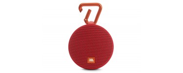 Cdiscount: Enceinte Bluetooth JBL Clip 2 Rouge en soldes à 29,99€