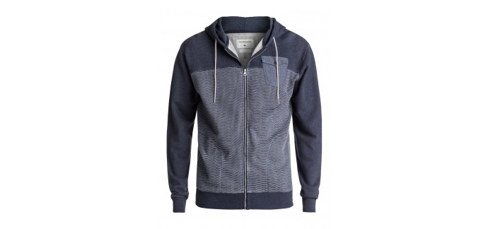 Quiksilver: Mahatao - Sweat à capuche zippé à 34,99€ au lieu de 69,99€