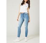 Jennyfer: jean skinny taille haute bleu clair à 23,99€ au lieu de 29,99€