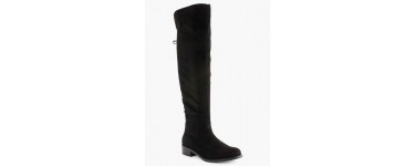 La Halle: Bottes cuissardes lacet à l'arrière à 35,99€ au lieu de 59,99€