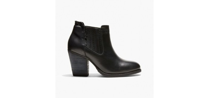 Levi's: Folsom Boots en cuir noir à -50%
