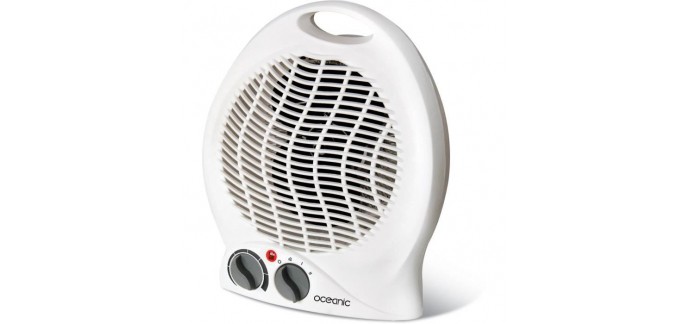 Cdiscount: Chauffage soufflant ventilateur 2000 watts Oceanic OCEASF2000 en solde à 6,99€ 