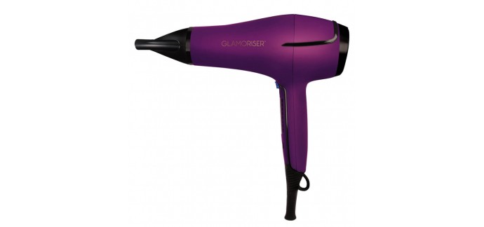 Look Fantastic: Glamoriser - Salon Results Touch Hair Dryer Purple à 35,45€