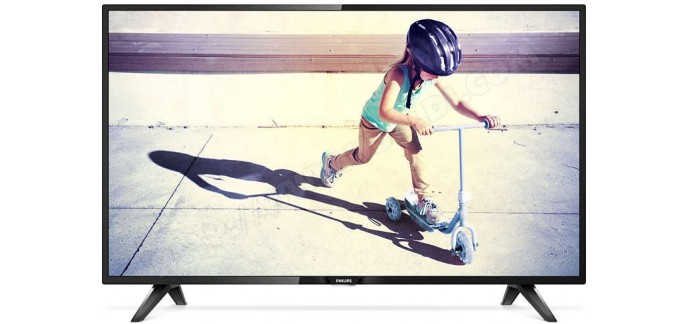 Ubaldi: TV LED Full HD 108 cm Philips 43PFS4112 en promotion à 299€ 