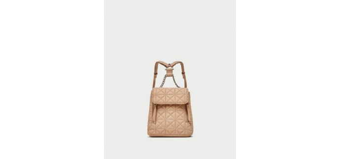 Zara: Mini sac à dos matelassé à -66%