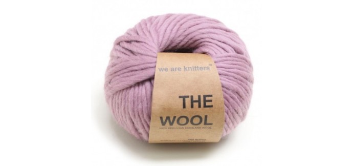 We Are Knitters: 30% de réduction sur pelotes de grosse laine et laine fine
