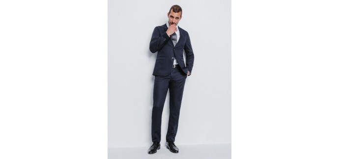 Brice: Costume homme Slim bleu marine à 54,96€ au lieu de 109,90€