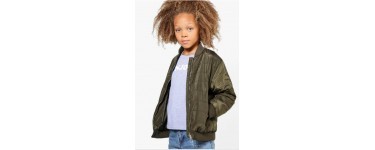 Boohoo: Girls Logline Padded Bomber Jacket à -47%