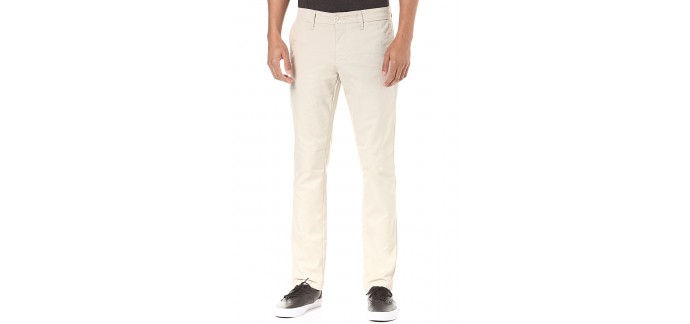 Planet Sports: Carhartt WIP Sid - Pantalon en tissu pour Homme - Beige à 59,95€ au lieu de 89,95€