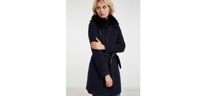 Morgan: Un trench en laine à 96€ au lieu de 160€