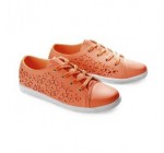 Excedingue: Chaussures orange ajourées en solde à 5,98€ au lieu de 19,95€