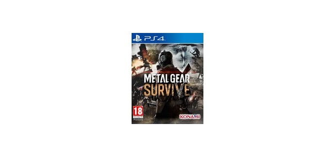 Auchan: [Précommande] Jeu "Metal Gear Survive" PS4 et Xbox One à 29,99€