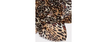 Maison 123: Foulard imprimé animalier Etiopia à 19€ au lieu de 49€