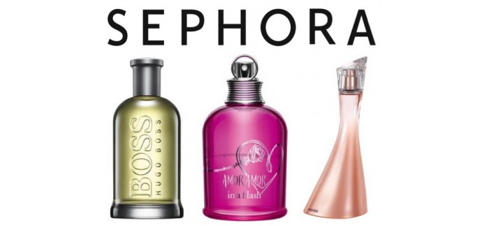 Sephora: 25% de réduction sur les parfums 