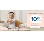 La Halle:  10€ offerts sur les vêtements bébé et maternité dès 30€ d’achat