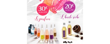 Natura Brasil: Le parfum à 30€ au lieu de 40€, l'huile sèche à 20€ au lieu de 25€