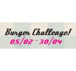 HD Diner: 6 burgers consommés = le 7ème offert avec la carte The Burger Challenge