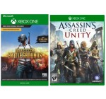 CDKeys: PlayerUnknown's Battlegrounds + Assassin's Creed Unity sur Xbox One à 11,39€