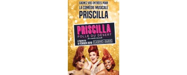 Le Parisien: 10 x 2 places pour la Comédie Musicale Priscilla au Casino de Paris le 01/03 à gagner