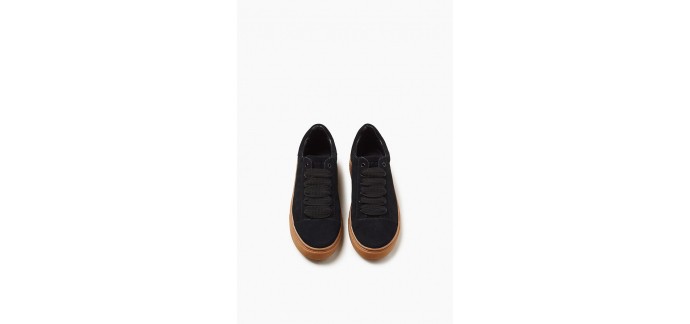 Esprit: Sneakers en cuir velours tout doux à 39,99€ au lieu de 79,99€